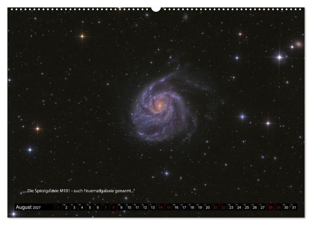 Weitere Ansicht: Astrofotografie - Wunder des Universums (Wandkalender 2027 DIN A2 quer), CALVENDO Monatskalender | Stefan, Calvendo