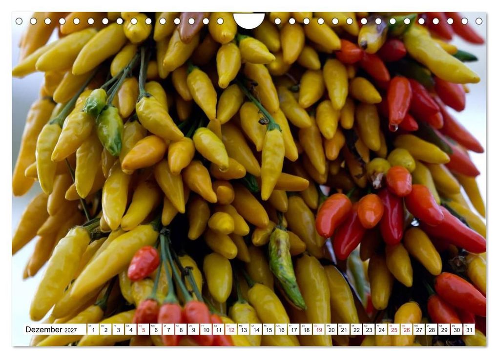 Weitere Ansicht: Für Chili Liebhaber (Wandkalender 2027 DIN A4 quer), CALVENDO Monatskalender | SchnelleWelten, Calvendo