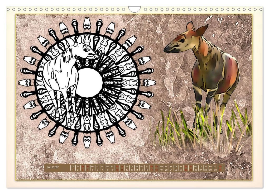 Weitere Ansicht: Mandalas 2027 - Beruhigende Momente (Wandkalender 2027 DIN A3 quer), CALVENDO Monatskalender | Rufebo, Calvendo