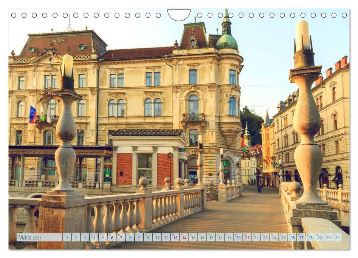 Weitere Ansicht: Ljubljana - Sloweniens wunderschöne Hauptstadt (Wandkalender 2027 DIN A4 quer), CALVENDO Monatskalender | drachenkind-fotografie, Calvendo