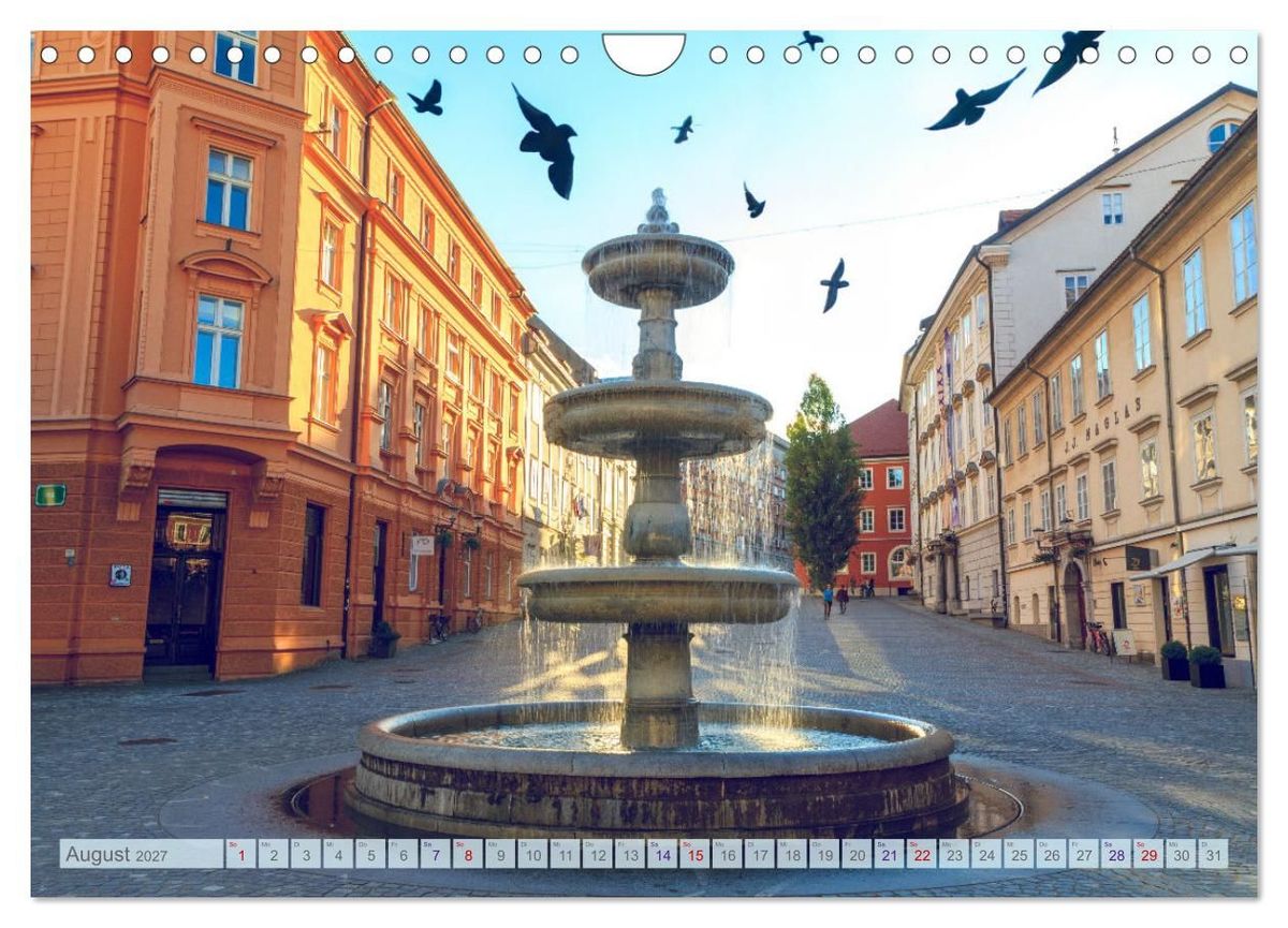 Weitere Ansicht: Ljubljana - Sloweniens wunderschöne Hauptstadt (Wandkalender 2027 DIN A4 quer), CALVENDO Monatskalender | drachenkind-fotografie, Calvendo