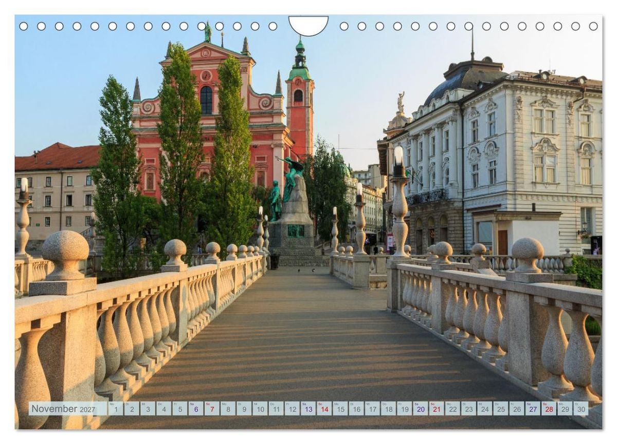 Weitere Ansicht: Ljubljana - Sloweniens wunderschöne Hauptstadt (Wandkalender 2027 DIN A4 quer), CALVENDO Monatskalender | drachenkind-fotografie, Calvendo