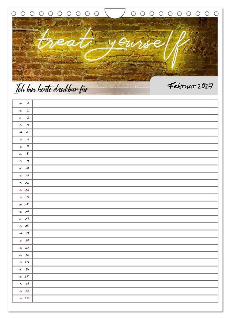 Weitere Ansicht: Ich bin dankbar - ein Jahr voller Achtsamkeit (Wandkalender 2027 DIN A4 hoch), CALVENDO Monatskalender | MD-Publishing, Calvendo