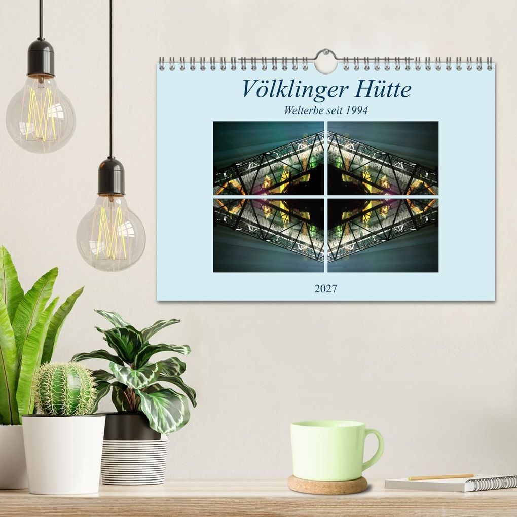Weitere Ansicht: Völklinger Hütte Welterbe seit 1994 (Wandkalender 2027 DIN A4 quer), CALVENDO Monatskalender | Rufotos, Calvendo