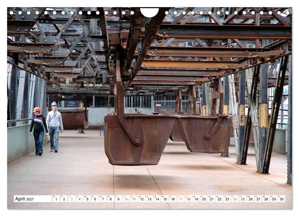Weitere Ansicht: Völklinger Hütte Welterbe seit 1994 (Wandkalender 2027 DIN A4 quer), CALVENDO Monatskalender | Rufotos, Calvendo