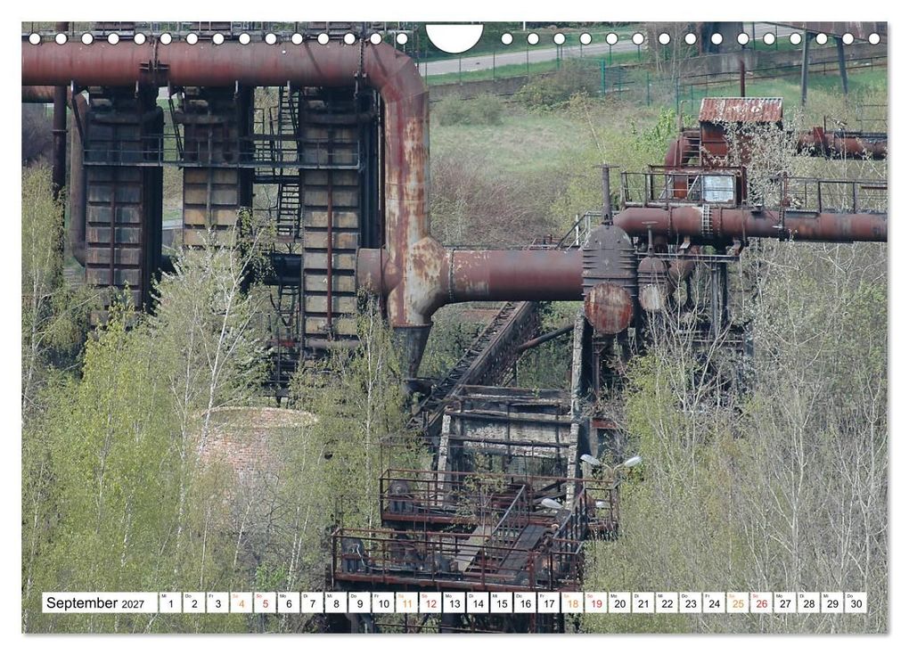 Weitere Ansicht: Völklinger Hütte Welterbe seit 1994 (Wandkalender 2027 DIN A4 quer), CALVENDO Monatskalender | Rufotos, Calvendo
