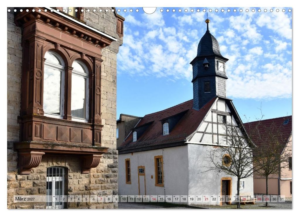 Weitere Ansicht: Wunderbares Thüringen - besondere Dorfkirchen (Wandkalender 2027 DIN A3 quer), CALVENDO Monatskalender | Flori0, Calvendo