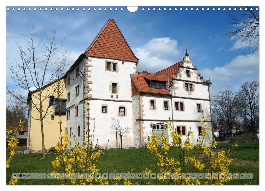 Weitere Ansicht: Wunderbares Thüringen - Schlösschen (Wandkalender 2027 DIN A3 quer), CALVENDO Monatskalender | Flori0, Calvendo
