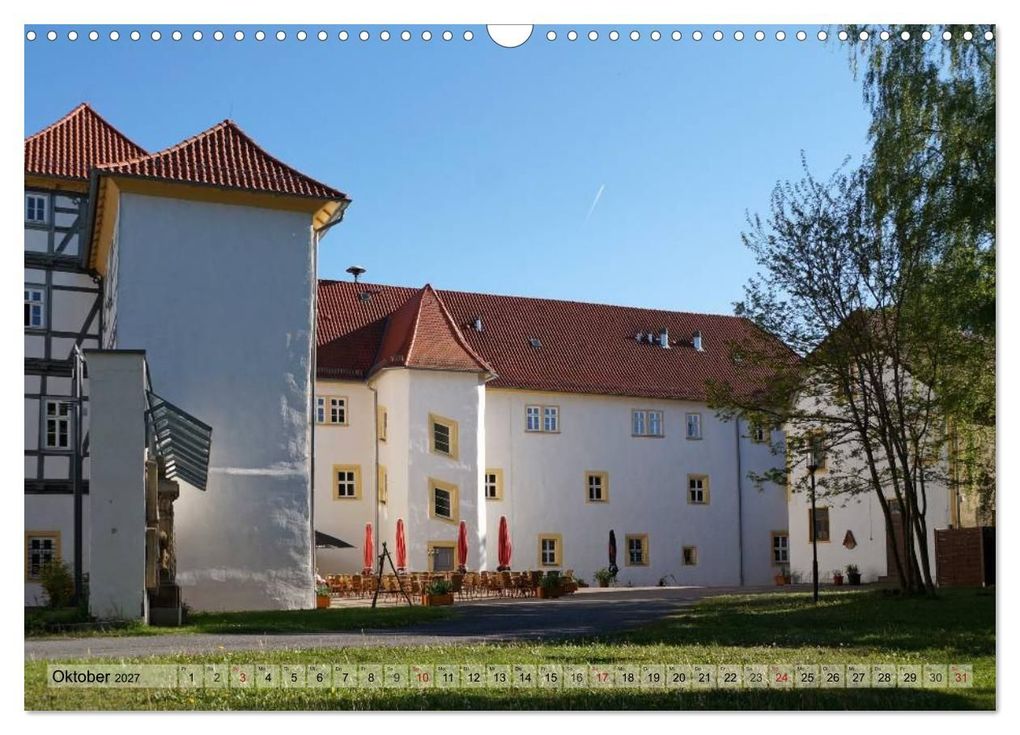 Weitere Ansicht: Wunderbares Thüringen - Schlösschen (Wandkalender 2027 DIN A3 quer), CALVENDO Monatskalender | Flori0, Calvendo