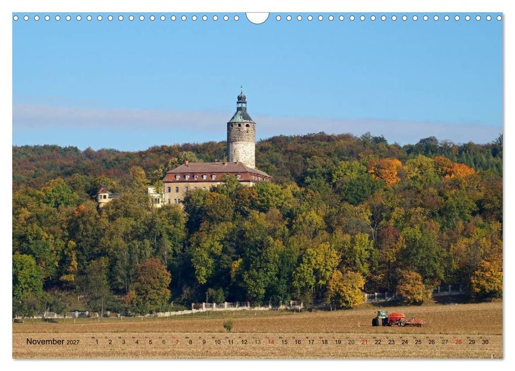 Weitere Ansicht: Wunderbares Thüringen - Schlösschen (Wandkalender 2027 DIN A3 quer), CALVENDO Monatskalender | Flori0, Calvendo