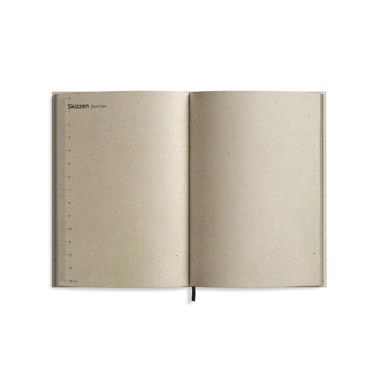 Weitere Ansicht: Kalender 2027 A6 Basic aus Graspapier - Jahresplaner Samaya - Farbe: Lunar Violet - matabooks