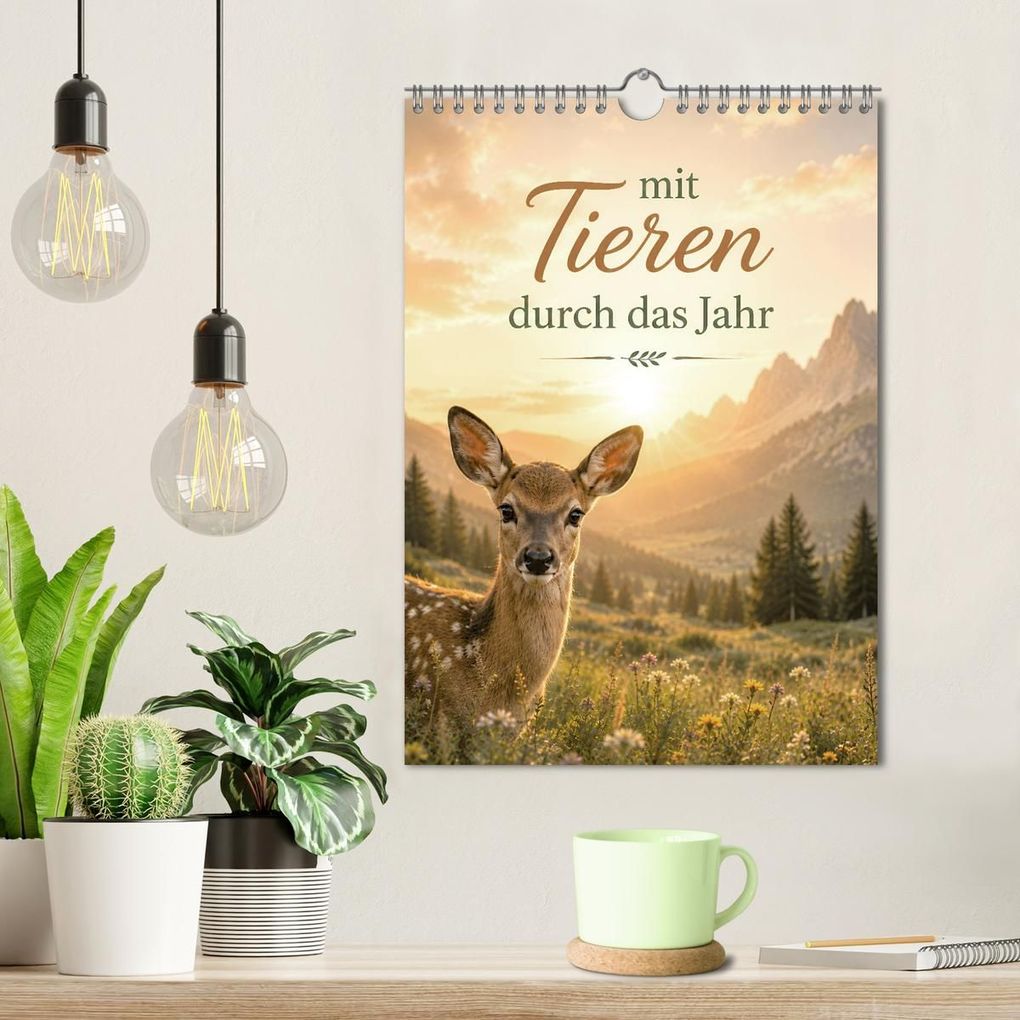 Weitere Ansicht: Mit Tieren durch das Jahr (Wandkalender 2027 DIN A4 hoch), CALVENDO Monatskalender | Johann Pavelka, Calvendo