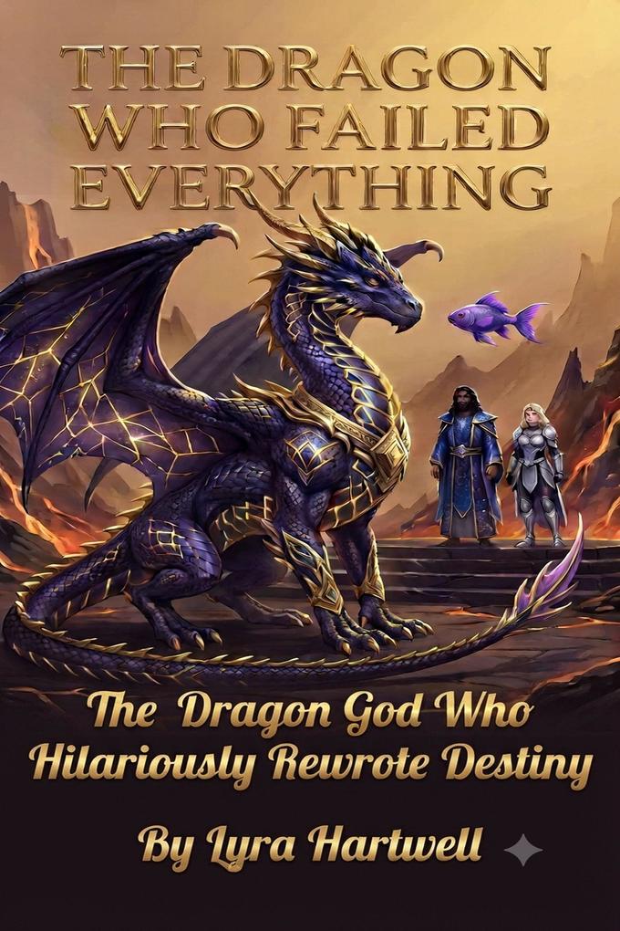 Produktbild: The Dragon God Who Hilariously Rewrote Destiny | Lyra Hartwell