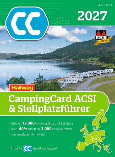 Produktbild: ACSI CampingCard & Stellplatzführer 2027