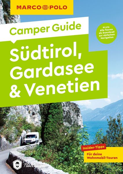 Produktbild: MARCO POLO Camper Guide Südtirol, Gardasee & Venetien | Elisabeth Schnurrer