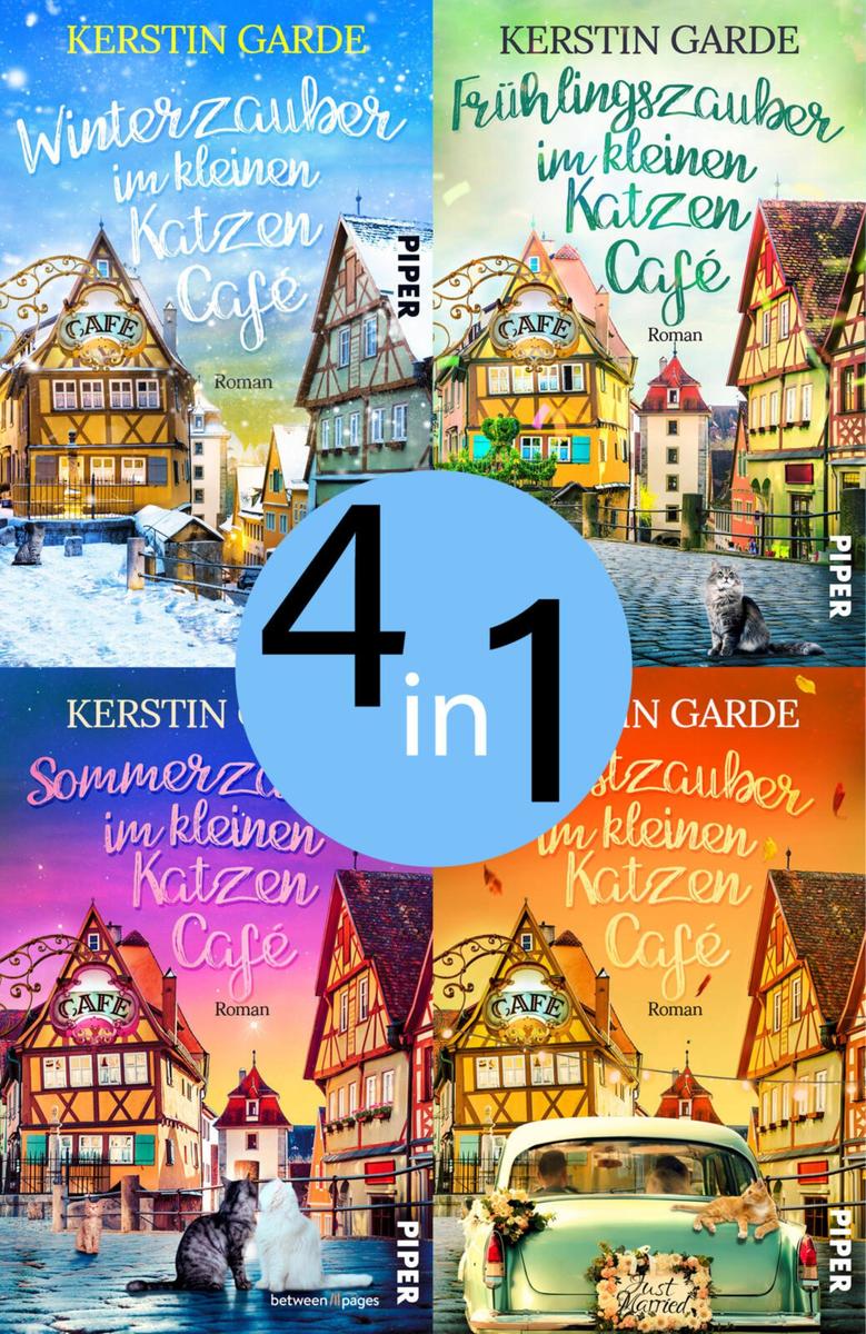 Produktbild: Bundle: Das kleine Katzencafe im Lauf der Jahreszeiten | Kerstin Garde