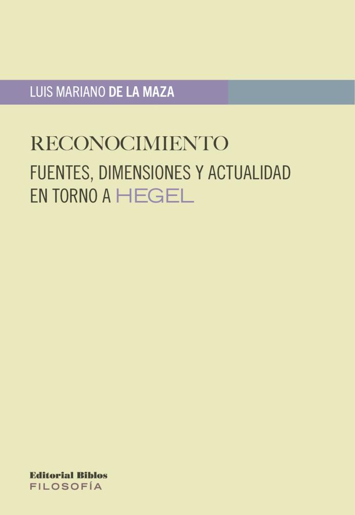 Produktbild: Reconocimiento | Luis Mariano de la Maza