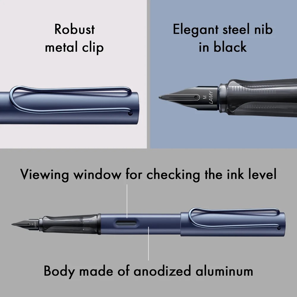 Weitere Ansicht: LAMY Füllhalter Lx blue, F