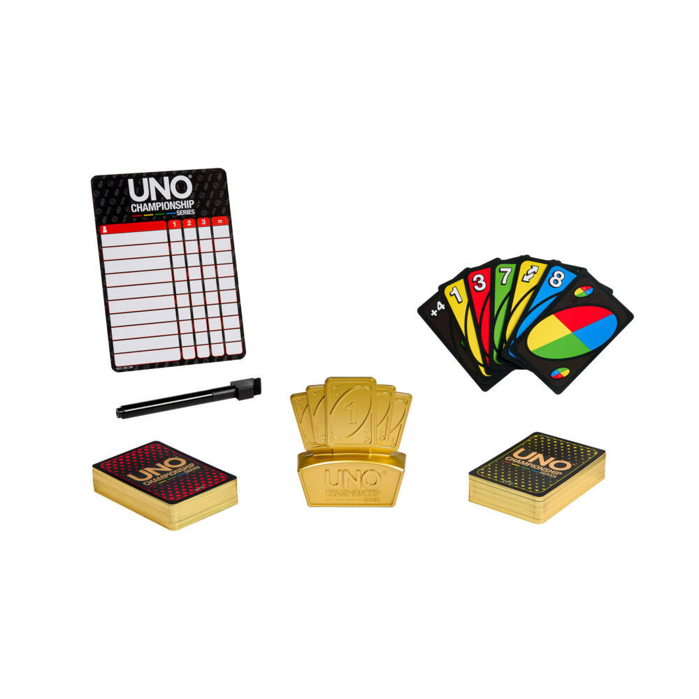 Produktbild: UNO Championship Turnier-Set.JMY23