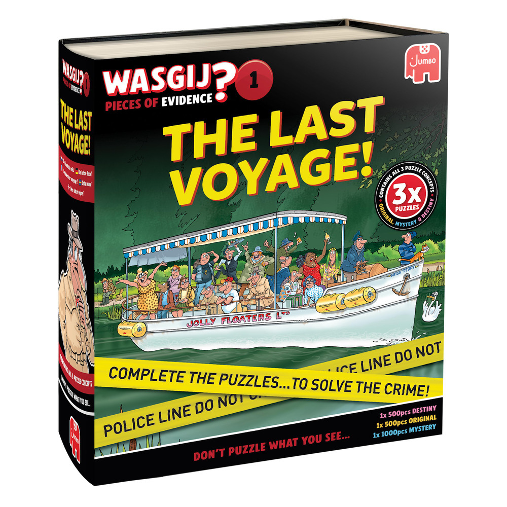 Weitere Ansicht: Jumbo Spiele - Wasgij Teile of Evidence - The Last Voyage!, 1000 Teile