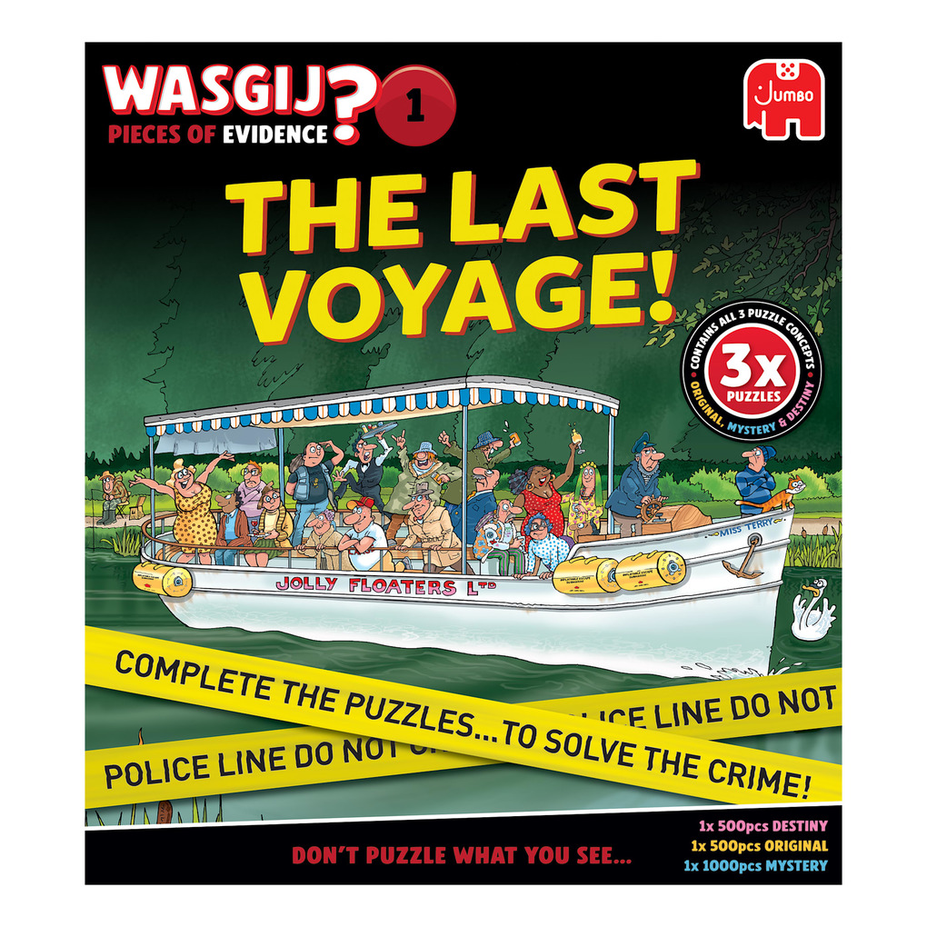 Weitere Ansicht: Jumbo Spiele - Wasgij Teile of Evidence - The Last Voyage!, 1000 Teile