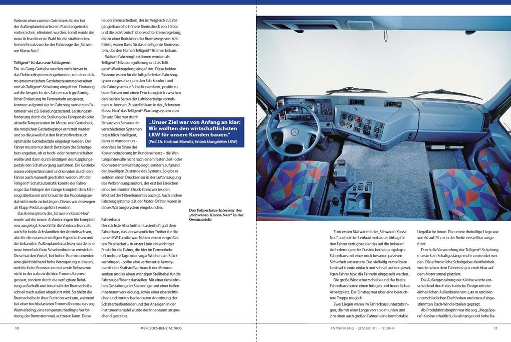Weitere Ansicht: Der ACTROS | Georg Stefan Hagemann
