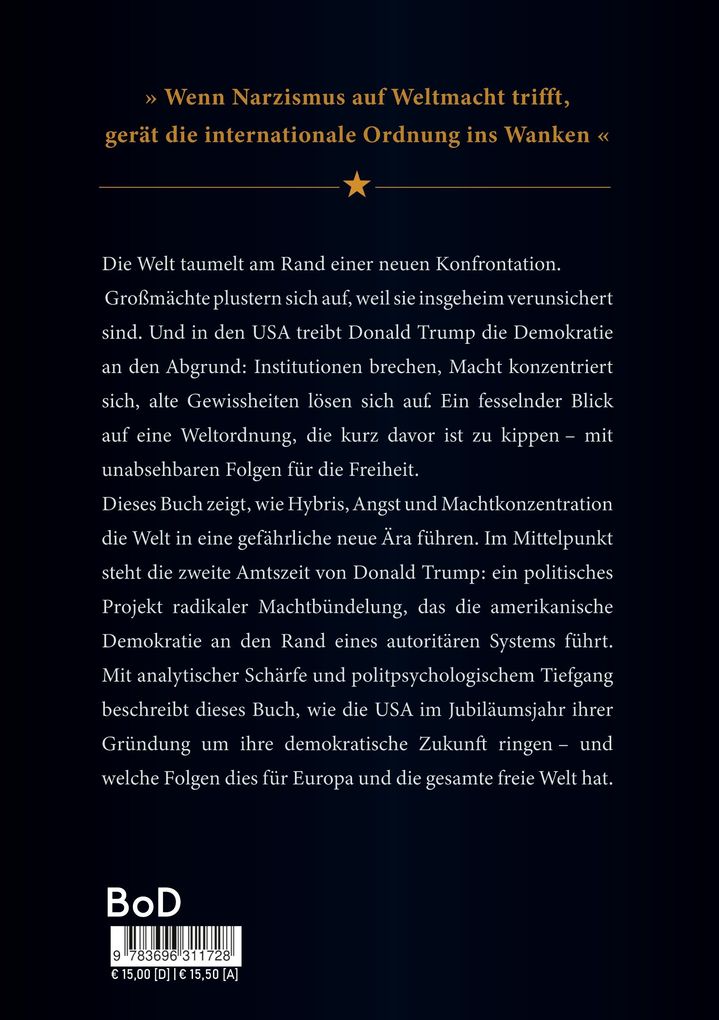 Weitere Ansicht: Die narzisstische Nation | Josef Braml