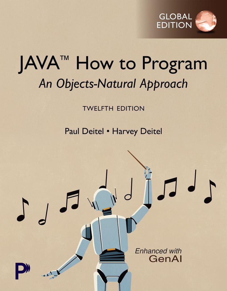 Produktbild: Java How to Program: An Objects-Natural Approach, Global Edition | Paul Deitel, Harvey Deitel & Associates