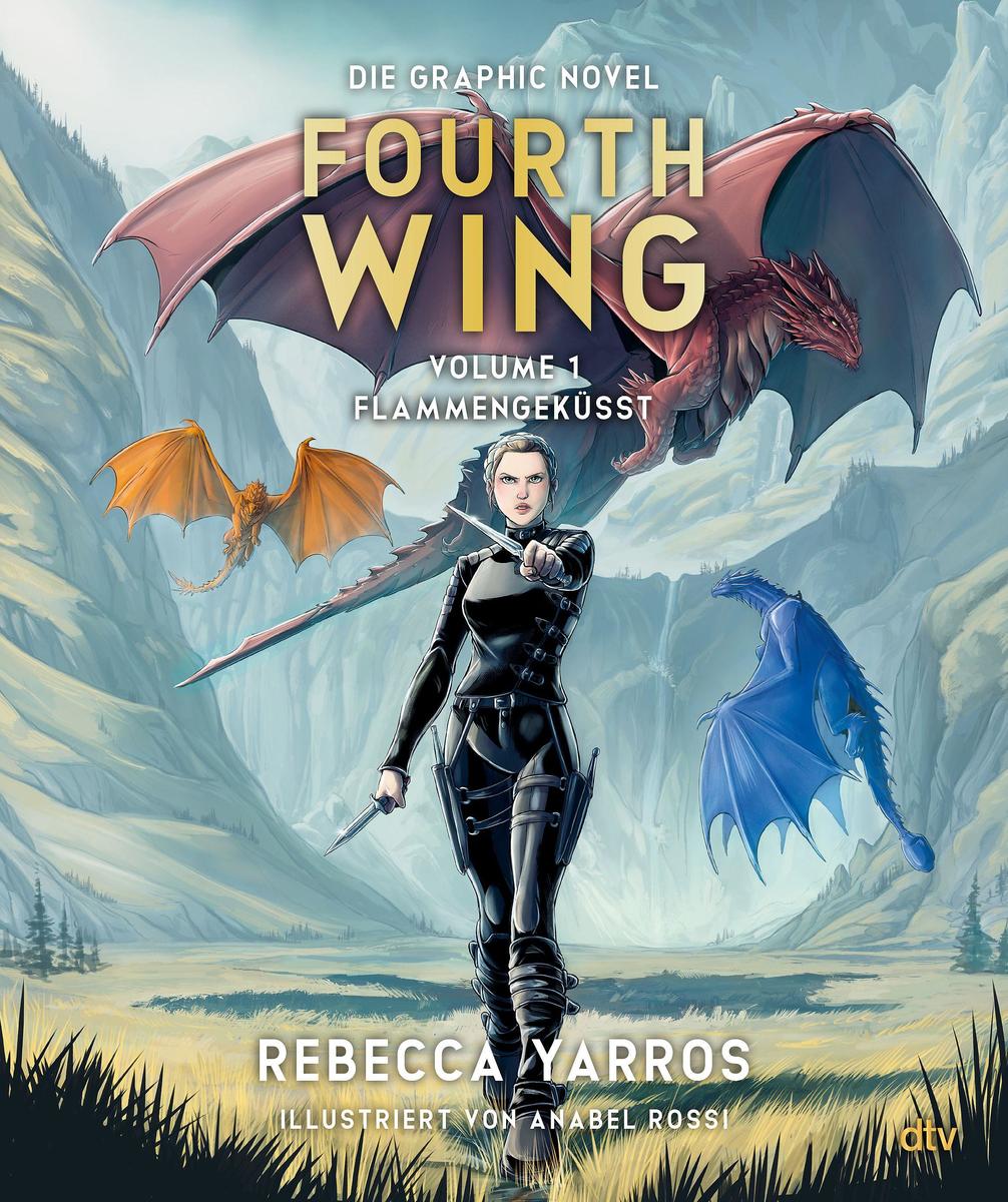 Produktbild: Fourth Wing - Flammengeküsst: Die Graphic Novel, Volume 1 | Rebecca Yarros