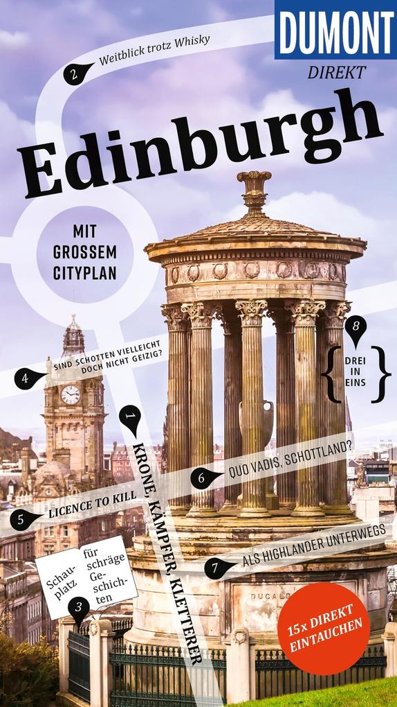 Produktbild: DUMONT direkt Reiseführer E-Book Edinburgh | Matthias Eickhoff