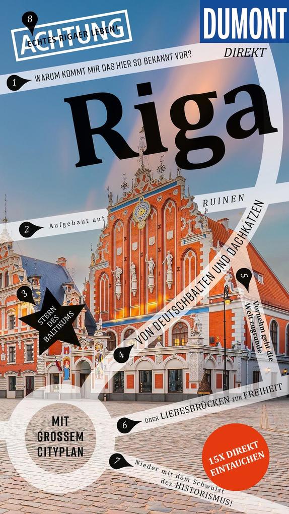 Produktbild: DUMONT direkt Reiseführer E-Book Riga | Mirko Kaupat