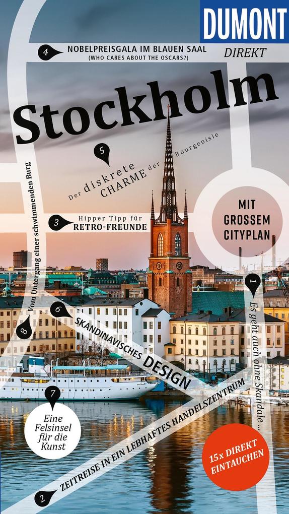 Produktbild: DUMONT direkt Reiseführer E-Book Stockholm | Petra Juling