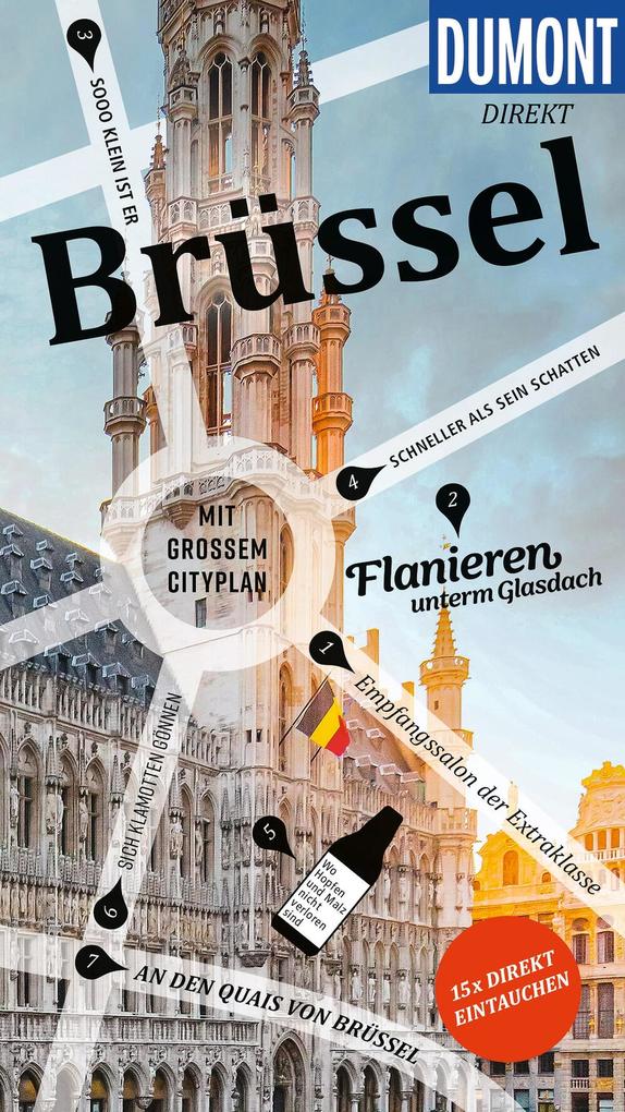 Produktbild: DUMONT direkt Reiseführer E-Book Brüssel | Reinhard Tiburzy