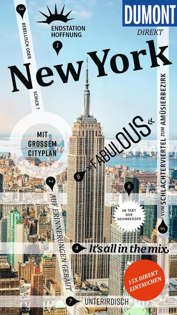 Produktbild: DUMONT direkt Reiseführer E-Book New York | Sebastian Moll