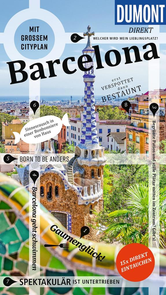 Produktbild: DUMONT direkt Reiseführer E-Book Barcelona | Jonas Martiny