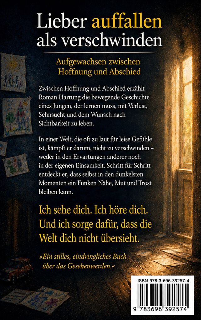 Weitere Ansicht: Lieber auffallen als verschwinden | Roman Hartung