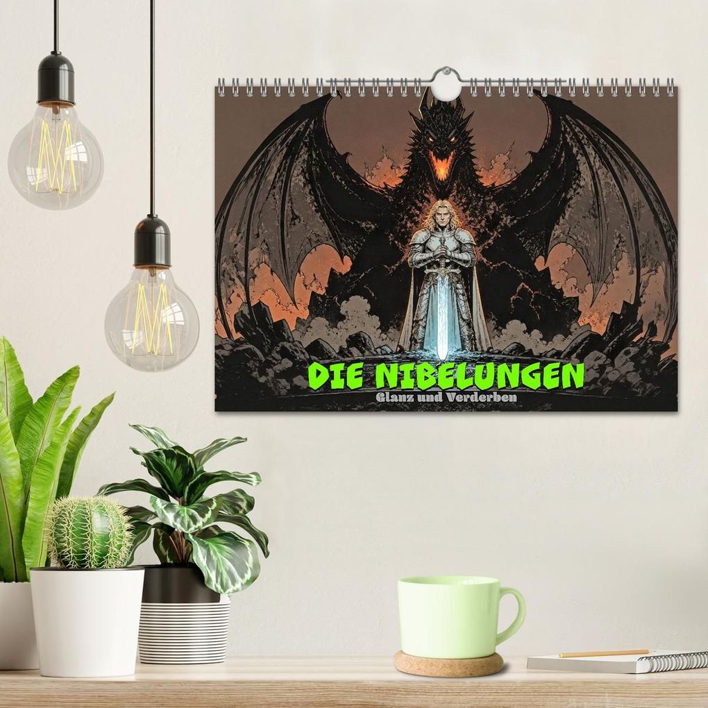 Weitere Ansicht: Die Nibelungen: Glanz und Verderben (Wandkalender 2027 DIN A4 quer), CALVENDO Monatskalender | Werner Braun