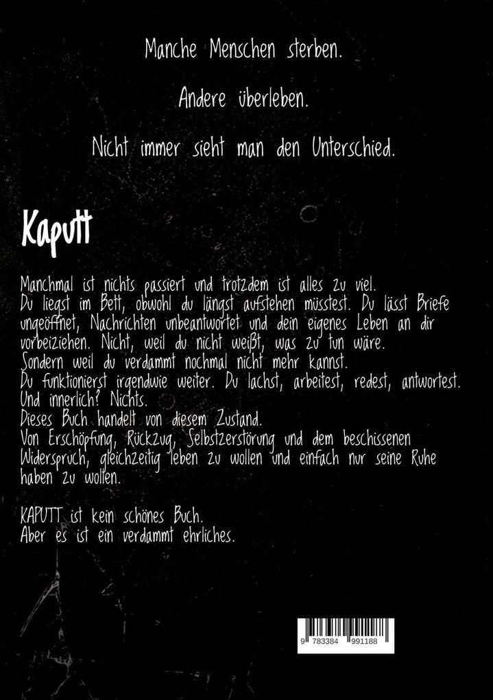 Weitere Ansicht: Kaputt | Jessica Krämer