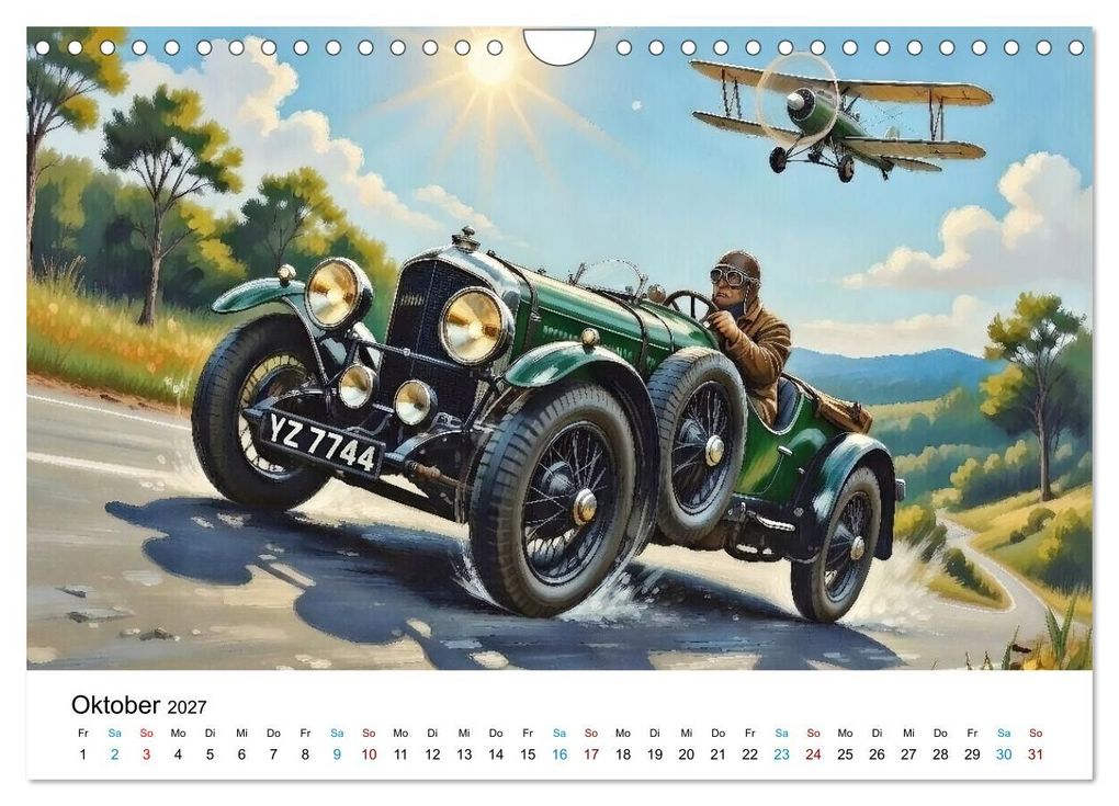 Weitere Ansicht: Oldies mit Charme (Wandkalender 2027 DIN A4 quer), CALVENDO Monatskalender | DeVerviers / Jean.Louis Glineur, Calvendo