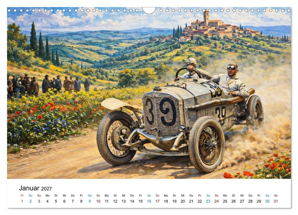 Weitere Ansicht: Oldies mit Charme (Wandkalender 2027 DIN A3 quer), CALVENDO Monatskalender | DeVerviers / Jean.Louis Glineur, Calvendo
