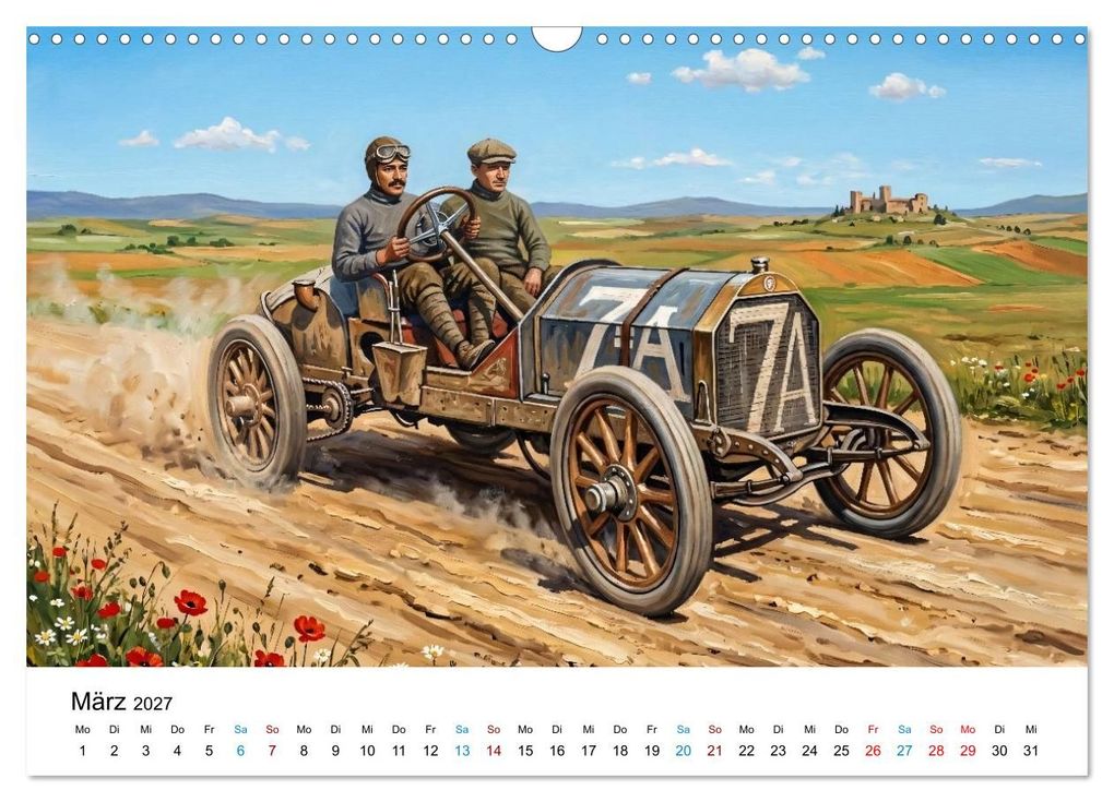 Weitere Ansicht: Oldies mit Charme (Wandkalender 2027 DIN A3 quer), CALVENDO Monatskalender | DeVerviers / Jean.Louis Glineur, Calvendo