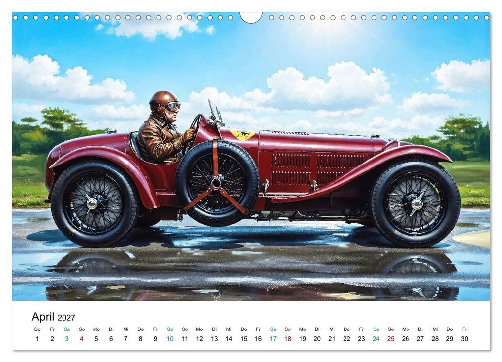 Weitere Ansicht: Oldies mit Charme (Wandkalender 2027 DIN A3 quer), CALVENDO Monatskalender | DeVerviers / Jean.Louis Glineur, Calvendo