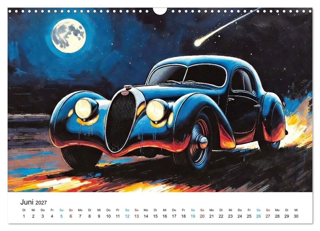 Weitere Ansicht: Oldies mit Charme (Wandkalender 2027 DIN A3 quer), CALVENDO Monatskalender | DeVerviers / Jean.Louis Glineur, Calvendo