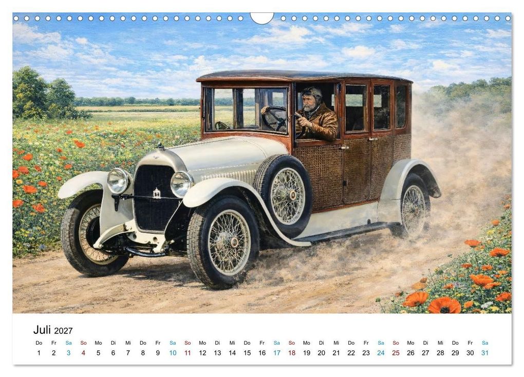Weitere Ansicht: Oldies mit Charme (Wandkalender 2027 DIN A3 quer), CALVENDO Monatskalender | DeVerviers / Jean.Louis Glineur, Calvendo