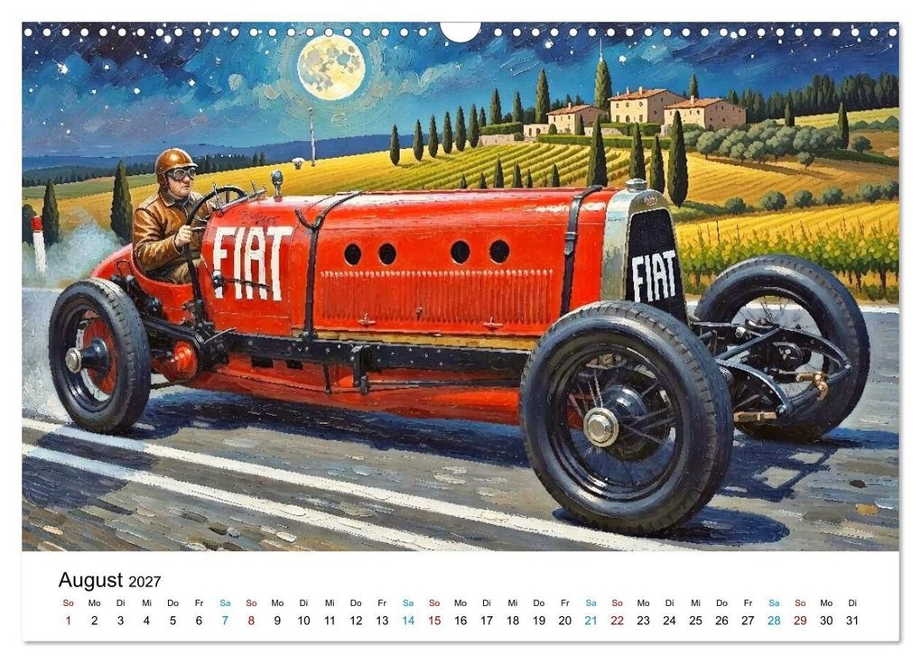 Weitere Ansicht: Oldies mit Charme (Wandkalender 2027 DIN A3 quer), CALVENDO Monatskalender | DeVerviers / Jean.Louis Glineur, Calvendo