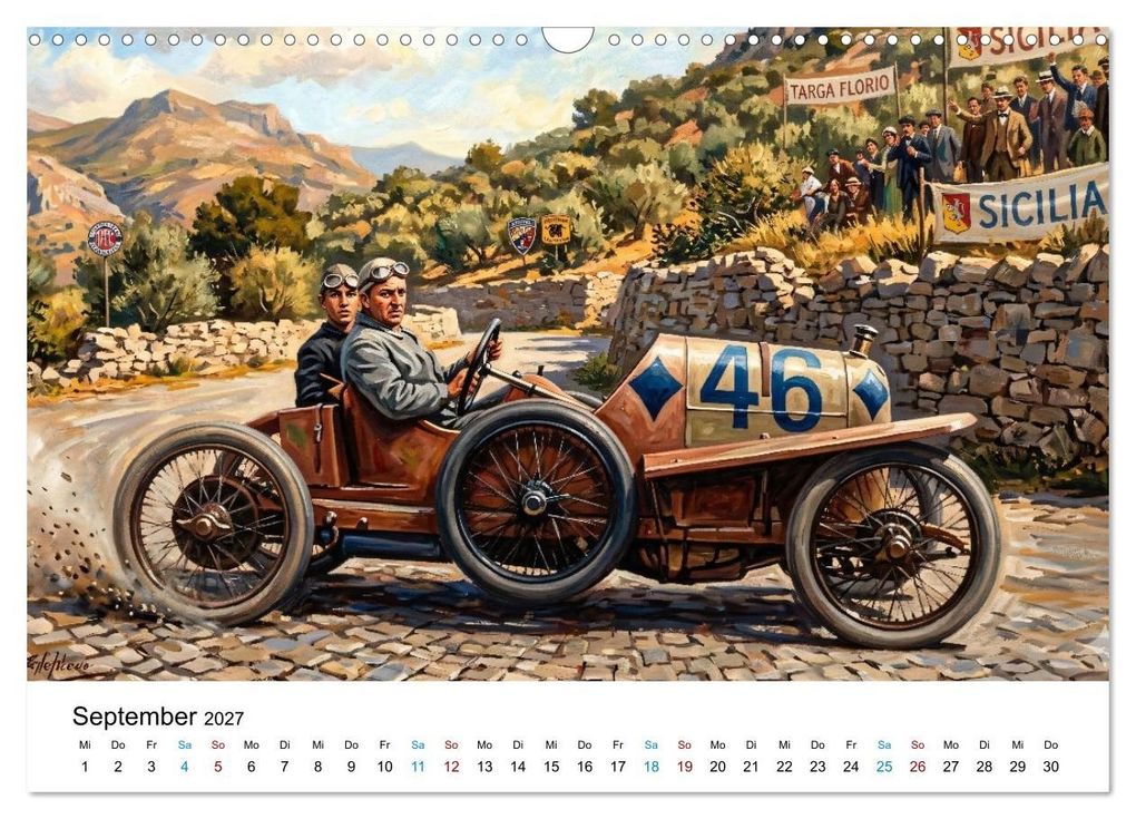 Weitere Ansicht: Oldies mit Charme (Wandkalender 2027 DIN A3 quer), CALVENDO Monatskalender | DeVerviers / Jean.Louis Glineur, Calvendo