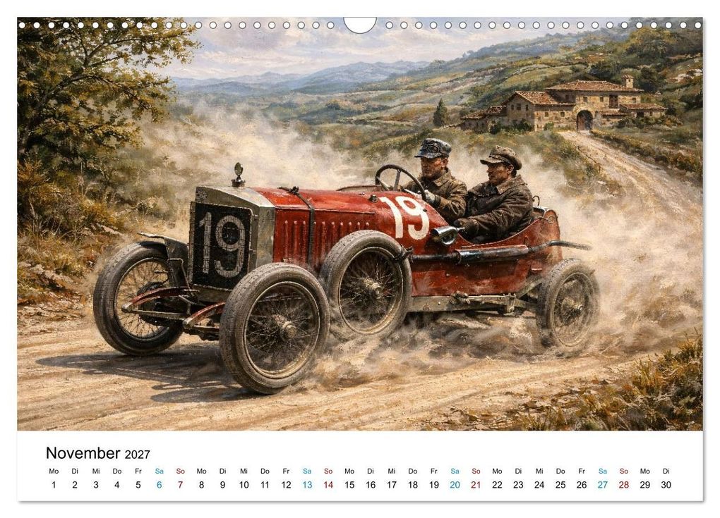 Weitere Ansicht: Oldies mit Charme (Wandkalender 2027 DIN A3 quer), CALVENDO Monatskalender | DeVerviers / Jean.Louis Glineur, Calvendo