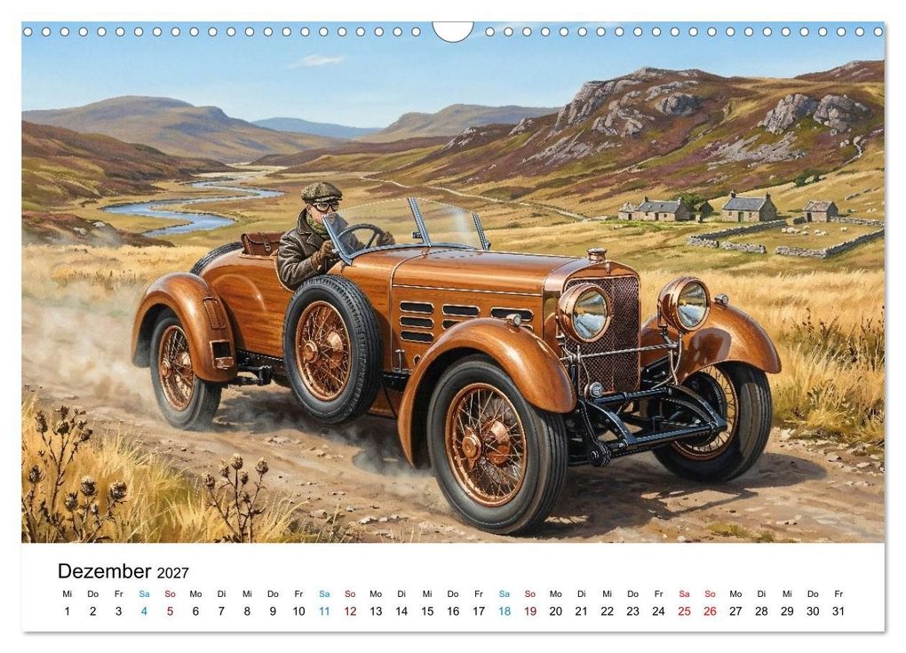 Weitere Ansicht: Oldies mit Charme (Wandkalender 2027 DIN A3 quer), CALVENDO Monatskalender | DeVerviers / Jean.Louis Glineur, Calvendo