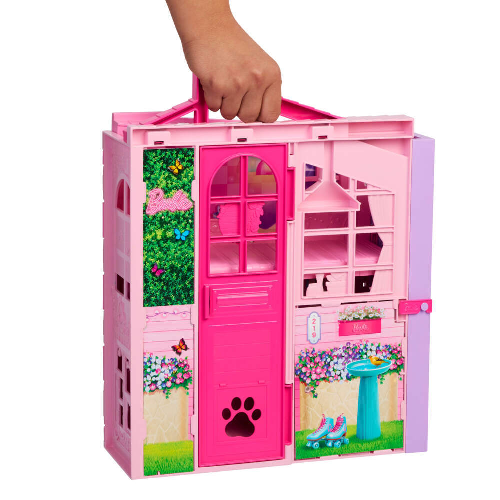 Weitere Ansicht: Barbie Weekend House mit Puppe .JMD28