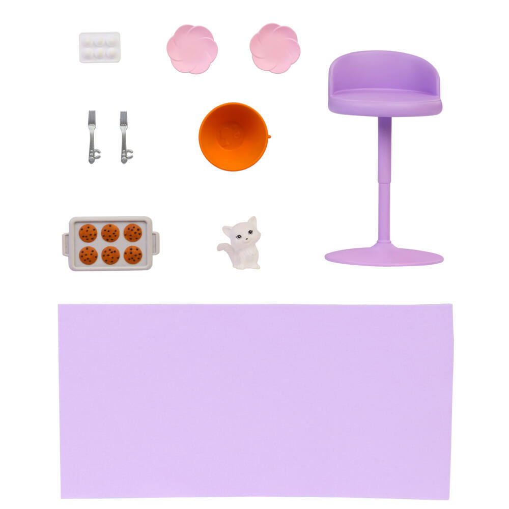 Weitere Ansicht: Barbie Weekend House mit Puppe .JMD28